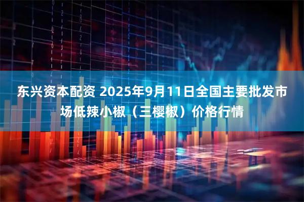 东兴资本配资 2025年9月11日全国主要批发市场低辣小椒（三樱椒）价格行情